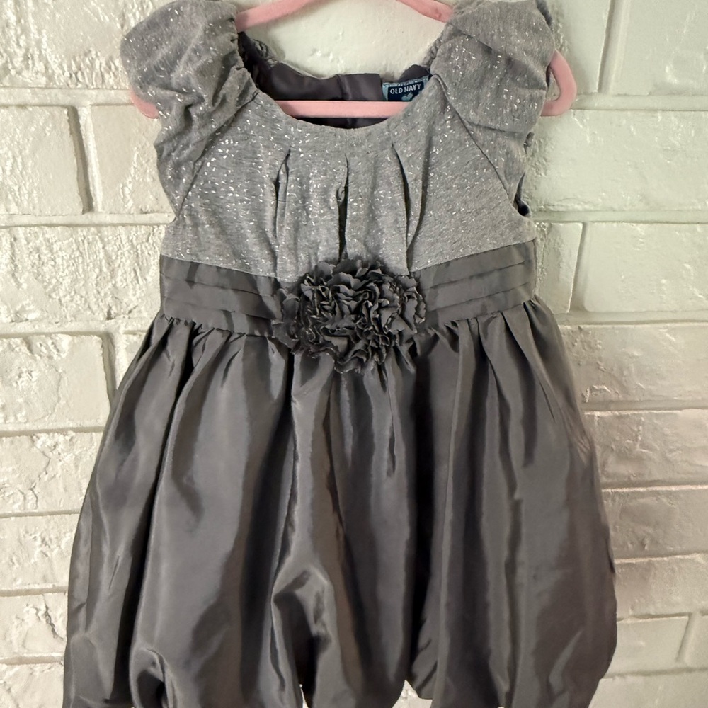 Elegant Gray Kids Dress